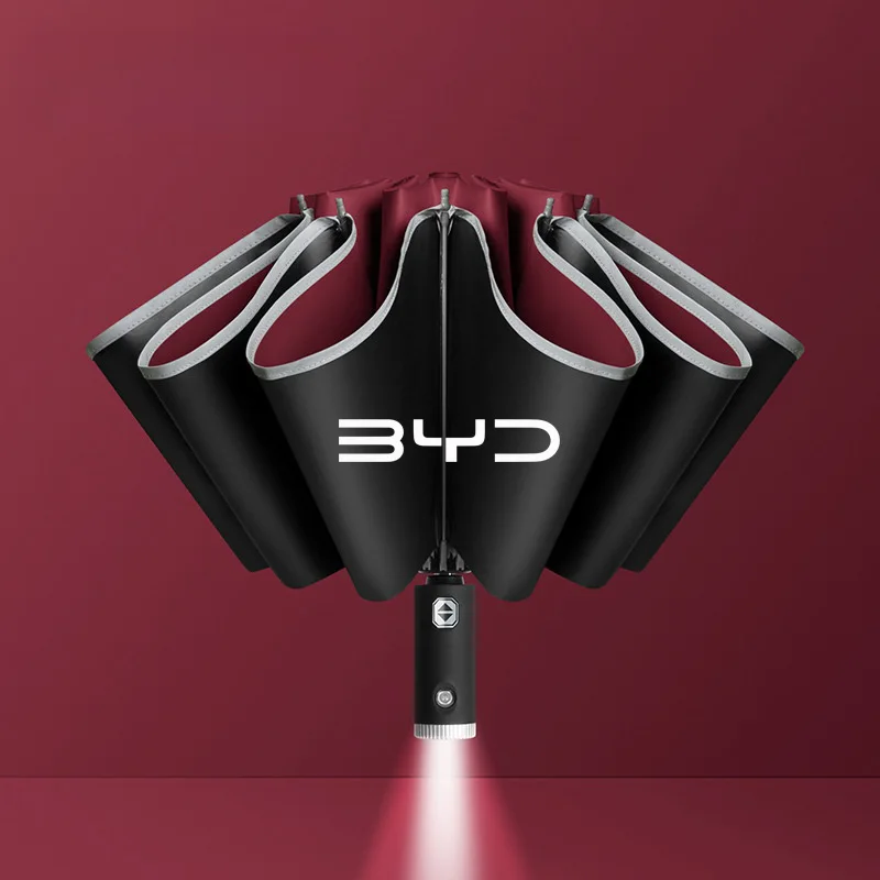 Automatic Folding Windproof Sunshade Umbrella for BYD Cars