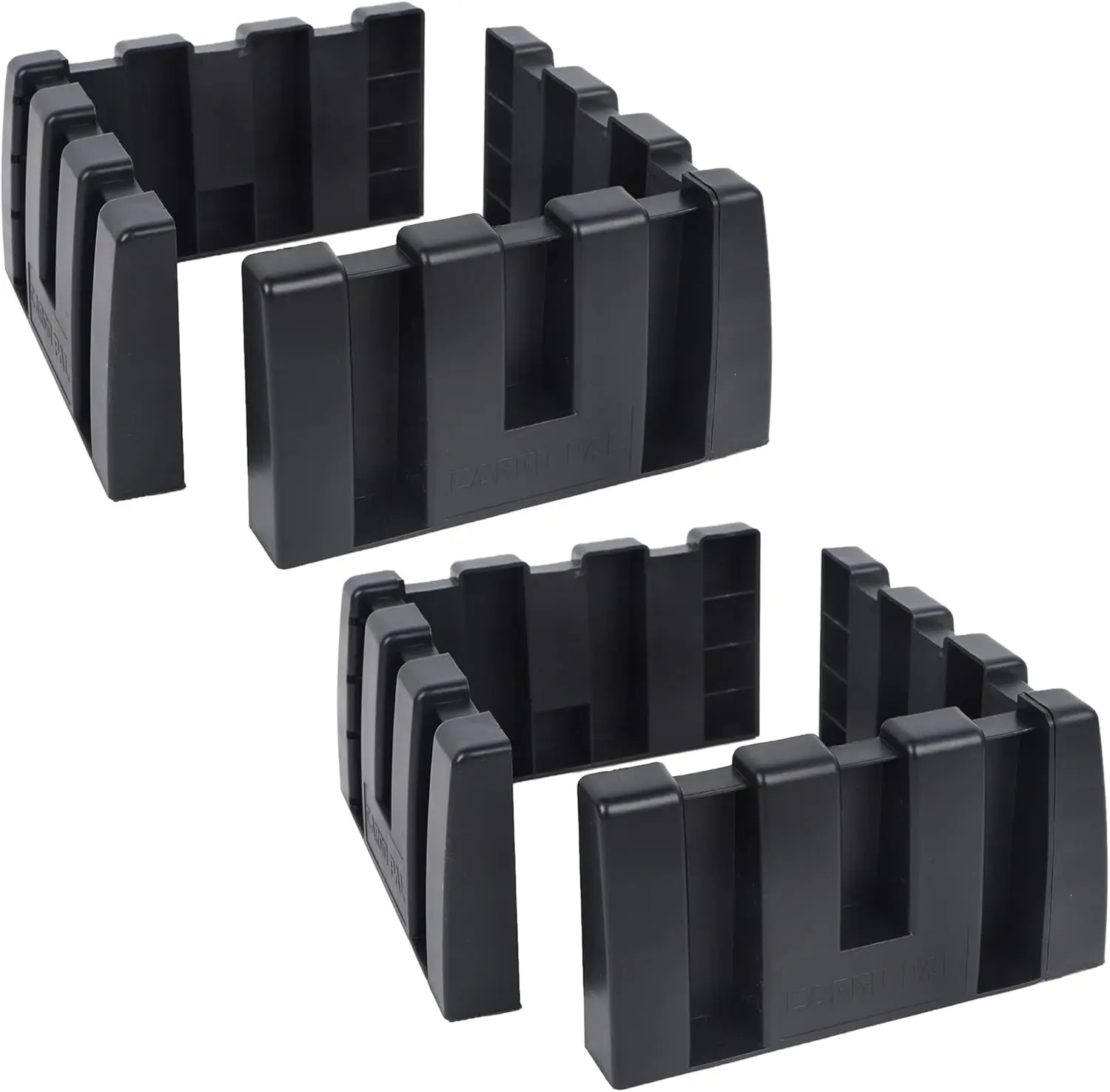 

Cargo Organizer Blocks for Car Trunk, Set of 4 – Fits Wool Carpet, Ideal for SUV, Van, Truck