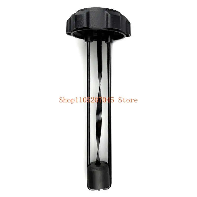 7.3Inch/15.9Inch Snowmobile Screw on Gas Fuel Caps with Gauge Mechanical Oil Level Gauge for Snowmobile