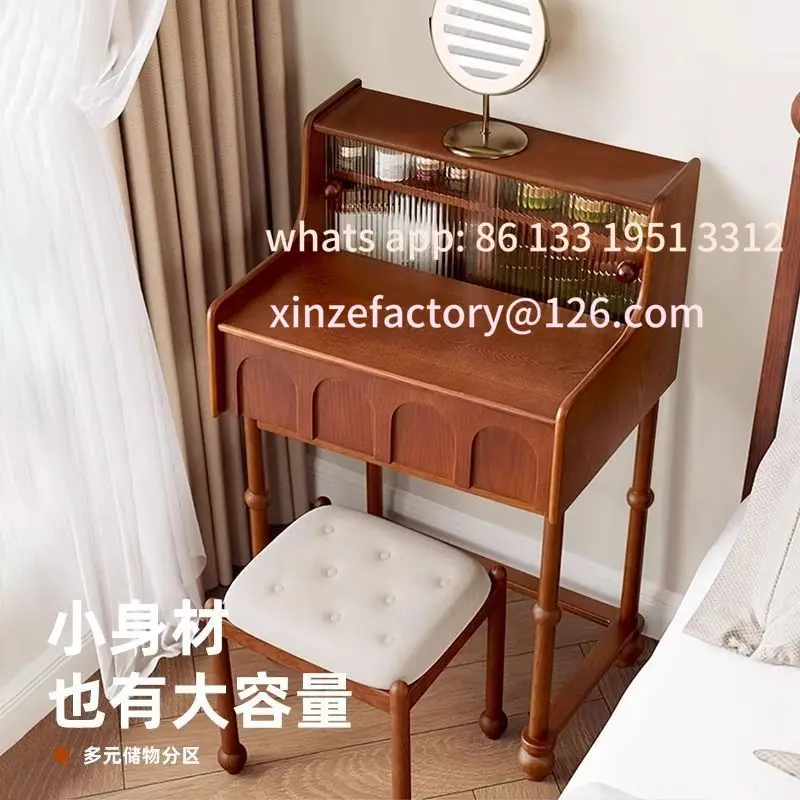 

Customizable French medieval ash wood solid wood dresser