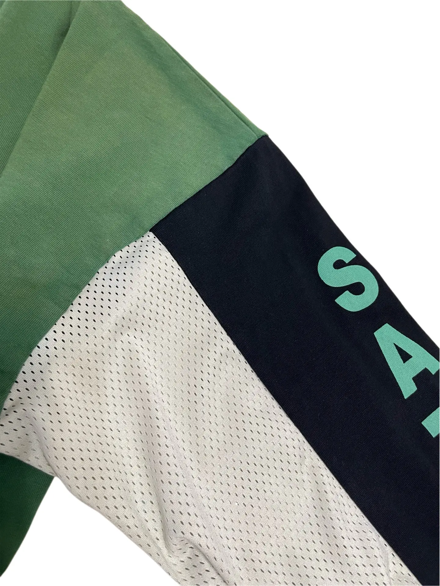 Satoshi Nakamoto Vintage Patchwork Long Sleeve T Shirt Men Women Oversized Letter Print Streetwear Casual Layering Top