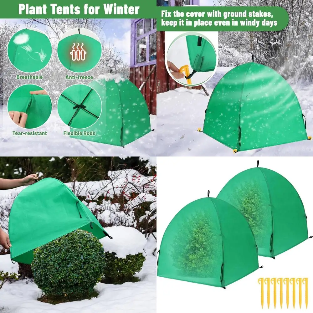 

Winter Plant Covers, 36x36x38, Frost & Animal Protection for Outdoor Shrubs