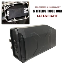 For BMW R1200GS LC Adventure R1250GS ADV 2014-2023 Motorcycle Decorative Plastic Box Toolbox Tool Box Waterproof 5 Liters