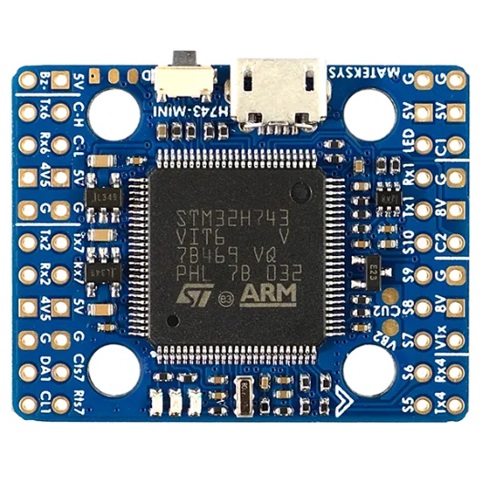 Matek MATEKSYS H743-MINI V3 H7 Flight Controller STM32H743VIT6 ICM42605/ICM42688P Built-in OSD PDB For FPV RC Racing Drones