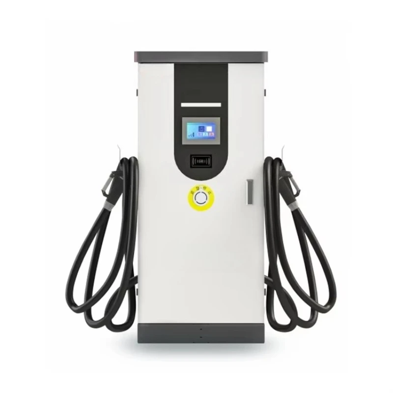 

High-Speed 60kW-400kW DC EV Charger Station, Fast Charging in 30-60 Minutes with CCS, GBT, Chademo, OCPP, and RFID Support