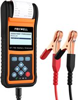 FOXWELL BT780 Digital Car Battery Load Tester 12V 24V Auto Car Battery Analyzer With Built-in Printer Car Diagnostic Scanner