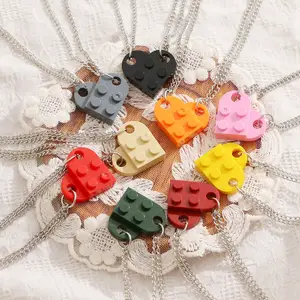 Lego valentine heart necklace sales