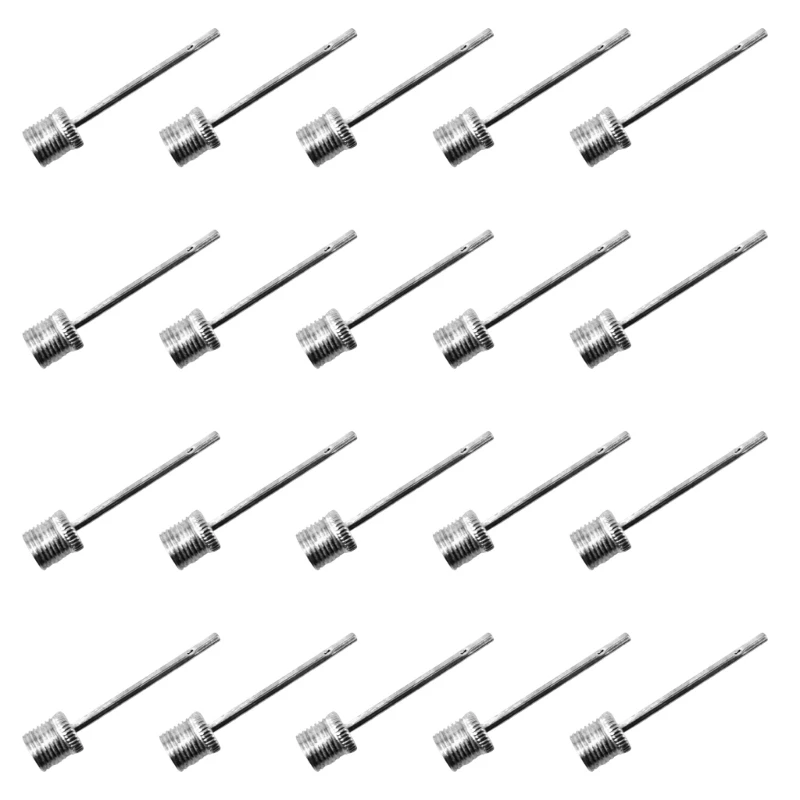 u2JB 20pcs الإبرة الفولاذ المقاوم للصدأ مع إبرة قابلة للنفخ مع هفو