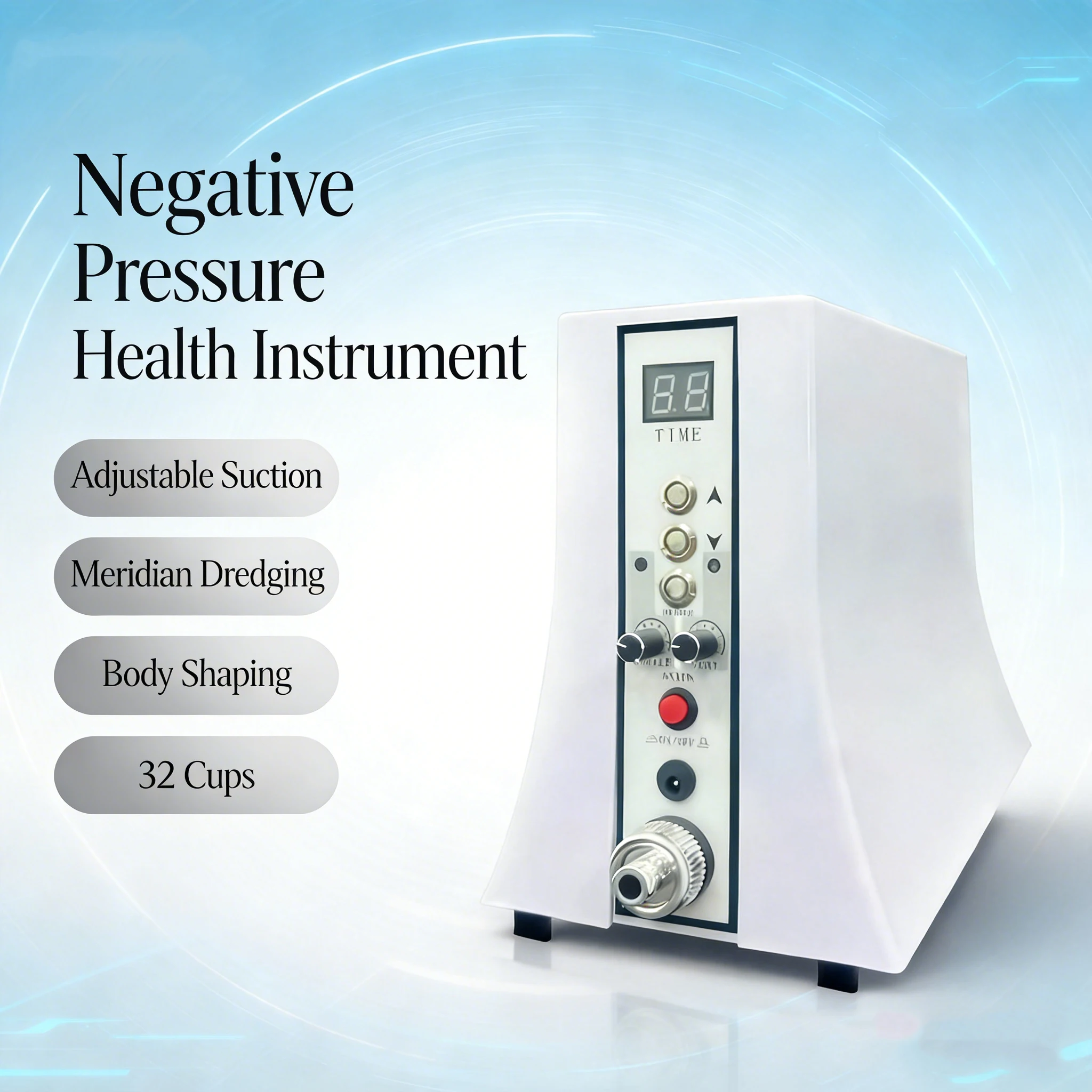 

Аппарат для вакуумной терапии, прибор для ухода за грудью, для баночного массажа и скребковой терапии, для домашнего салона красоты