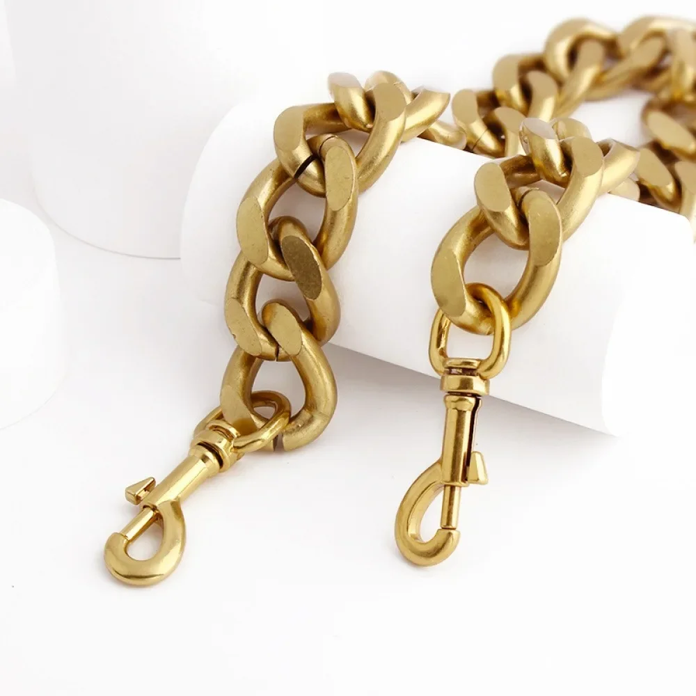 30/39/45/60/100cm Metal Bag Chains Shoulder Bag Strap Extension DIY Purse Exta Chain Handbag Replacement Chain For Women