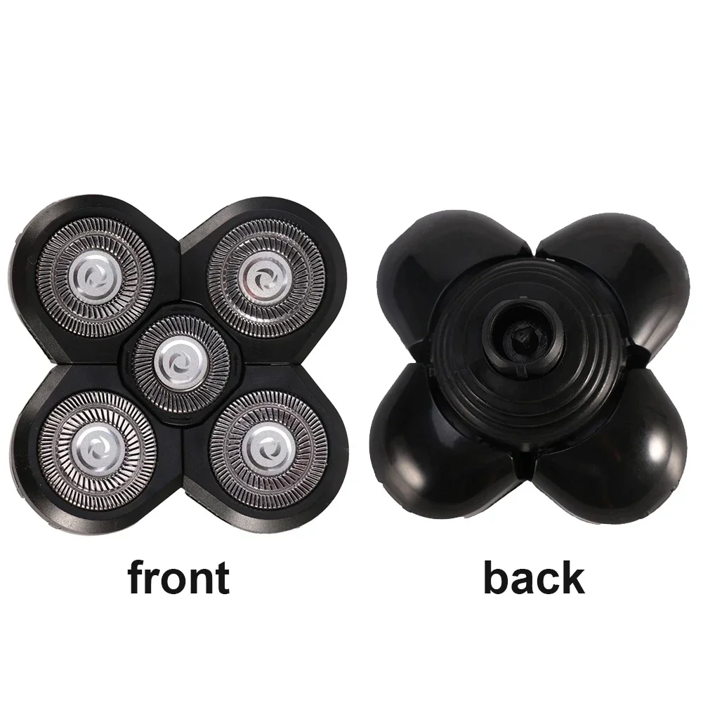 Washable Men 5 Blade Razor Replacement Shaving Heads for Alternate Floating Electric 5D Shavers Trimmers Kit 4D Cutter Blades #