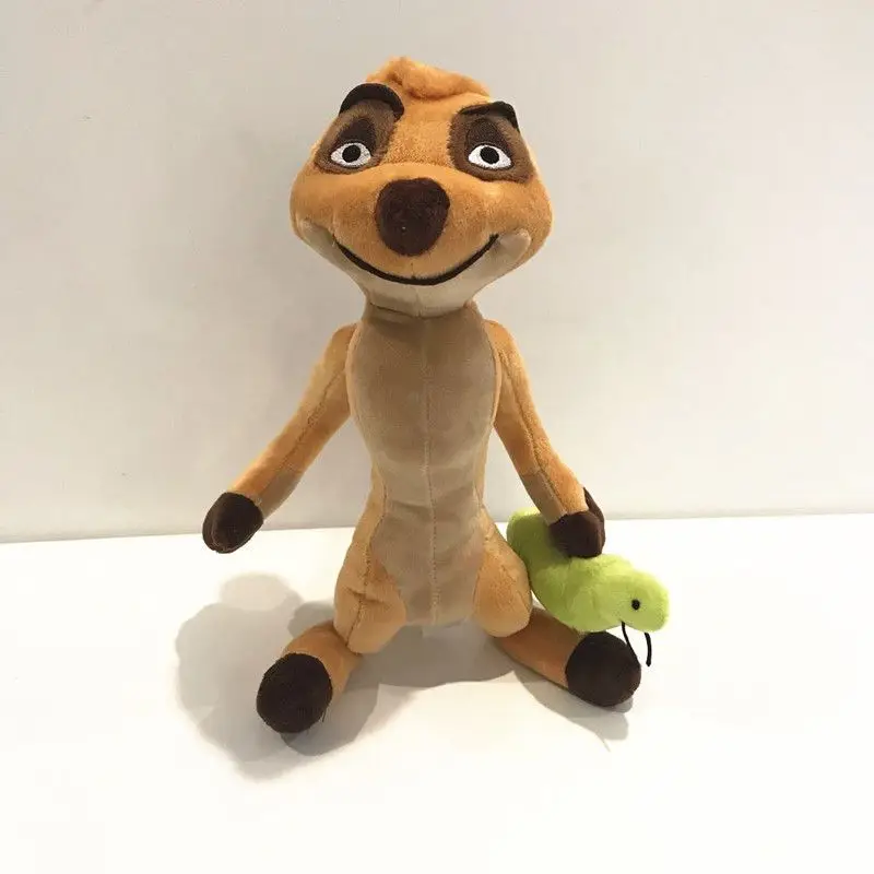 

Мультяшная анимационная милая плюшевая кукла Тимон из «Короля Льва», детская игрушка, подарок