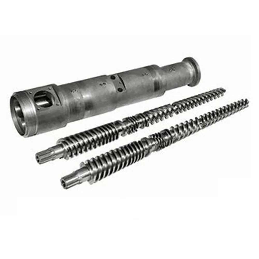 Custom Bimetallic Screw and Barrel for Plastic Injection Molding Machine Wear‑Resistant Injection Screw Barrel Assembly OEM