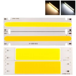 2 sztuk 100x20mm 10W pasek COB LED żarówka DC 9-11V / 6-7V Chip na Baord 15CM drążek LED DIY światła