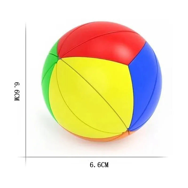 YJ Ye et Ball Cubo sem adesivos Estranho Torção Quebra-cabeça Bola Ivy Ball Cubos exclusivos para crianças e adultos 6,6 cm / 2,6 polegadas
