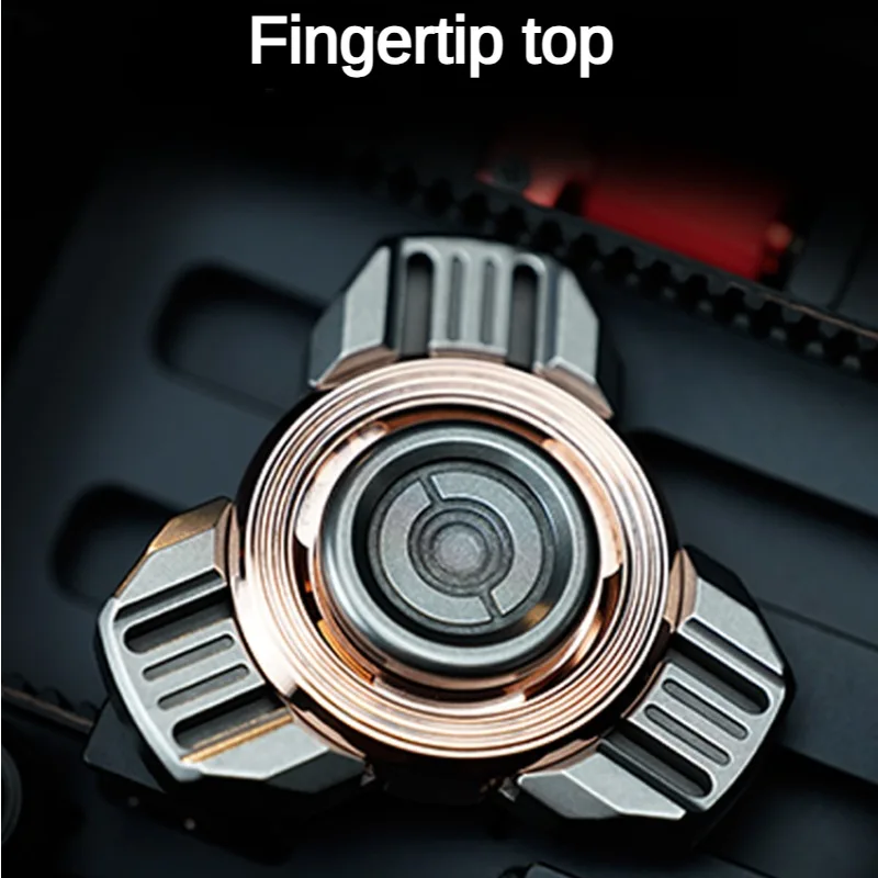 

Fidget Spinner EDC Stainless Steel Finger Fingertip Spinner Office Decompression and Decompression Artifact Adult Metal Toy