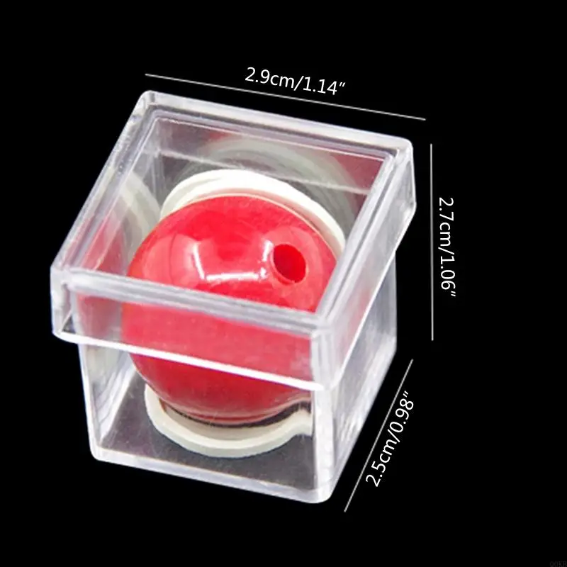 Q0KB Magic Box Toy Magics Ball for Cross the Box Magic Props for Beginner Pocket Close Up Toy for Kids Adult Party Entertainm