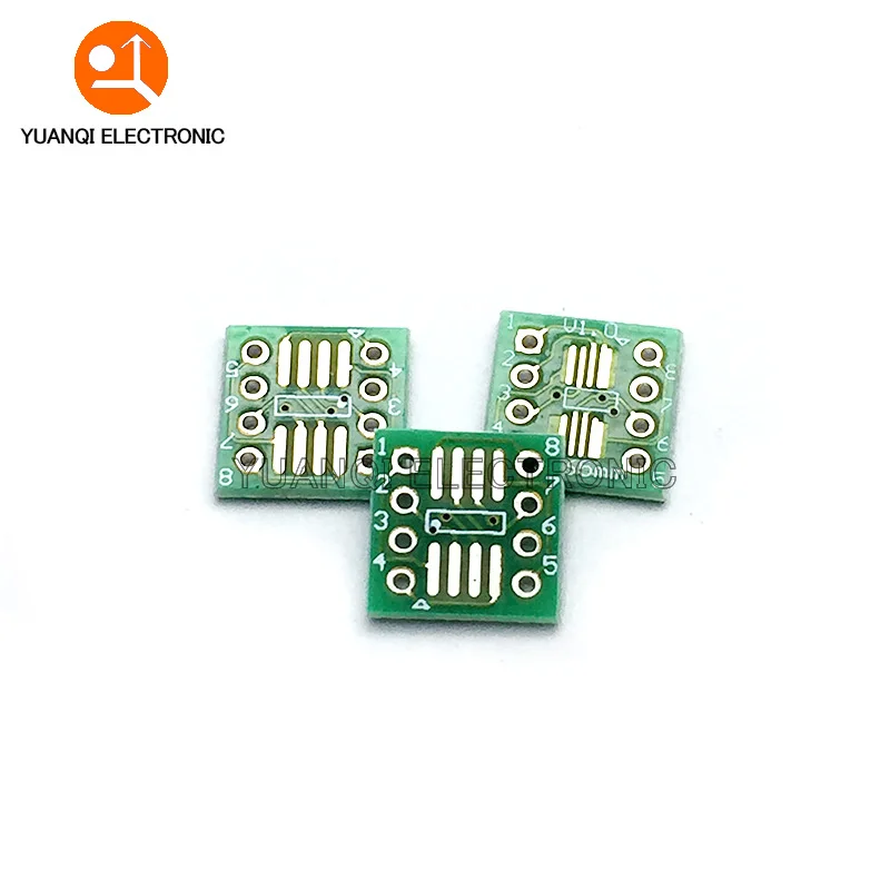 30PCS=6 * 5pcs PCB Board Kit SMD Turn To DIP Adapter Converter Plate FQFP 32 44 64 80 100 HTQFP QFN48 SOP SSOP TSSOP 8 16 24 28