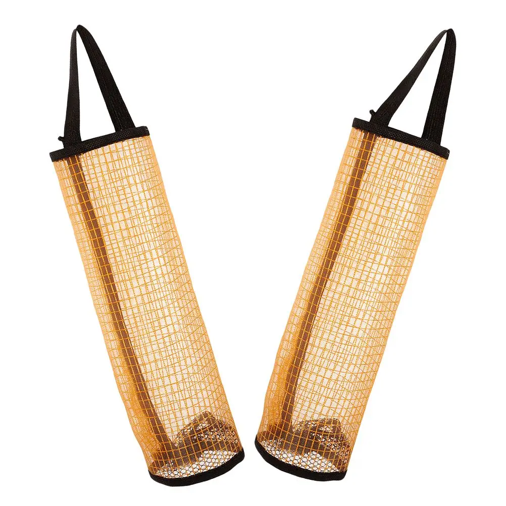 테니스 보관 가방 골프 공 주머니 메쉬 피클 파티 호의 따기 가방 작은 야구