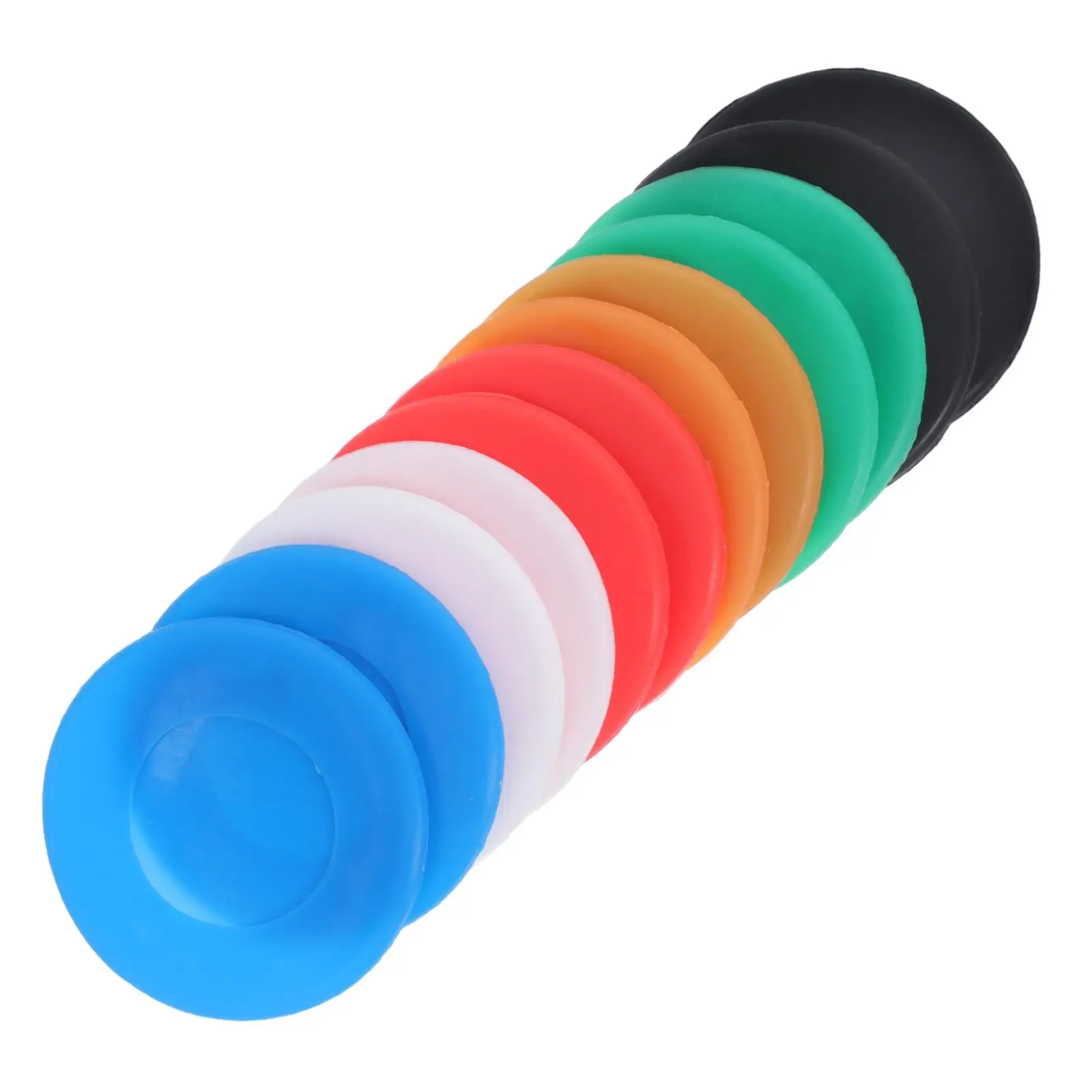 12 Pcs Silicone Protective Stethoscope Cover Set Universal Fit Various Brands Durable Shape Retaining Stethoscope Bell Cover