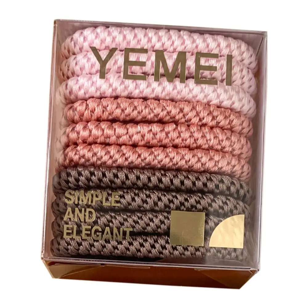 

Hair Tie Basic Hair Rope Set 10pcs/Set Cute Hair Ring Rubber Band Hair Accessories Korean Style Colorful Hair Scrunchies Daily