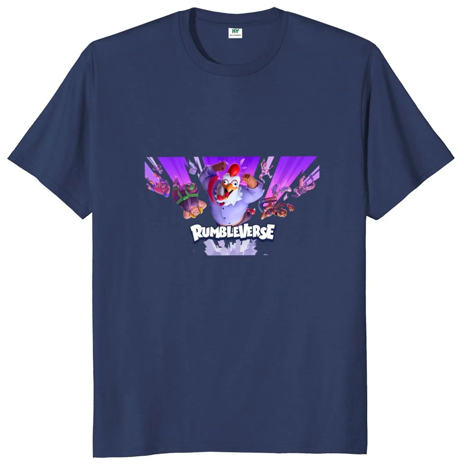 T-shirt unisexe Battle Royale Régions bleverse, T-shirt de jeu vidéo, T-shirt fantaisie, 100% coton, Taille UE