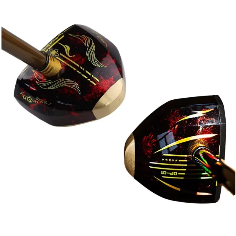 Hot Selling Maple Wood Park Golf Club with Brass Face | Lightweight Graphite Shaft | PU Leather Grip