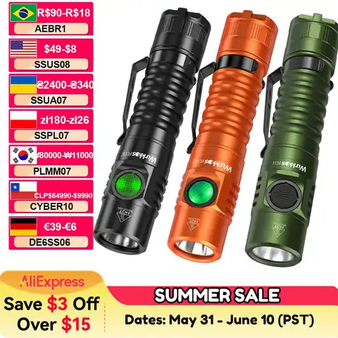 Фонарь Wurkkos FC11C Nichia 519A - Компактный и мощный для повседневного использования — фото товара