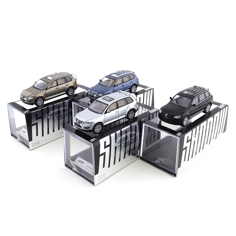 

DCT 1/64 игрушка из сплава Touareg, версия запасного колеса, матовая черная модель автомобиля, литые под давлением автомобильные украшения, игрушки Cas, подарочные украшения