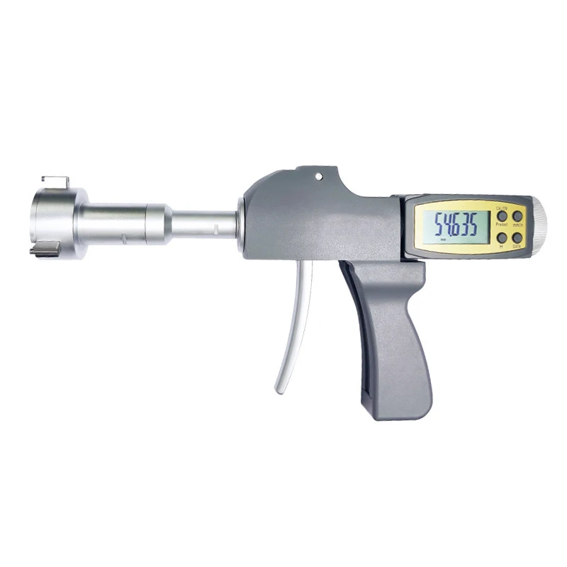 6-8MM/10-12MM High-Precision Digital Inside Micrometer, Accuracy 0.001MM, Gun-Type Three-Point Inside Micrometer, Digital Microm