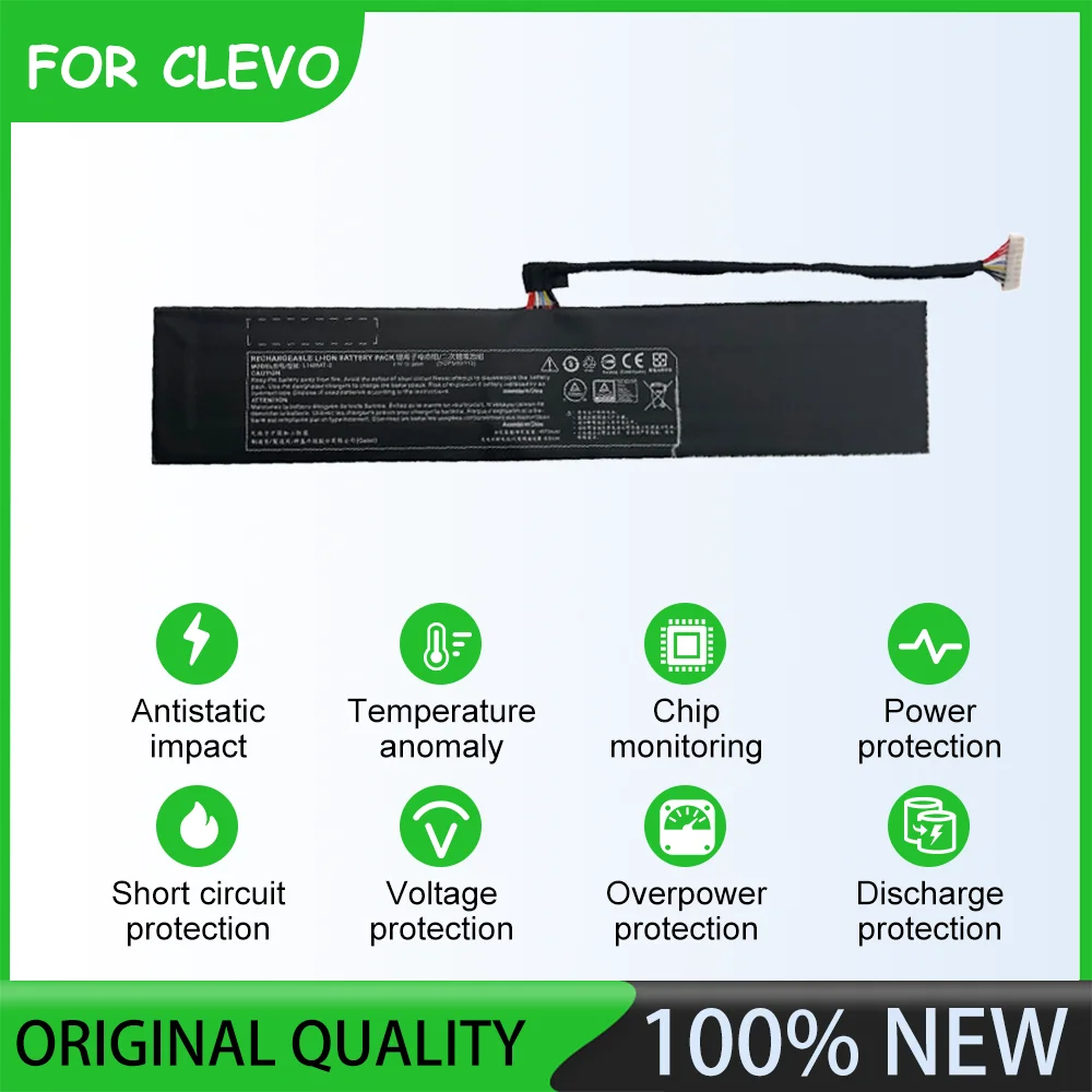 7.7V 36WH L140BAT Laptop Battery For clevo L140CU  L141CU  L140MU  L141MU  Schenker VIA 14 Late 2020