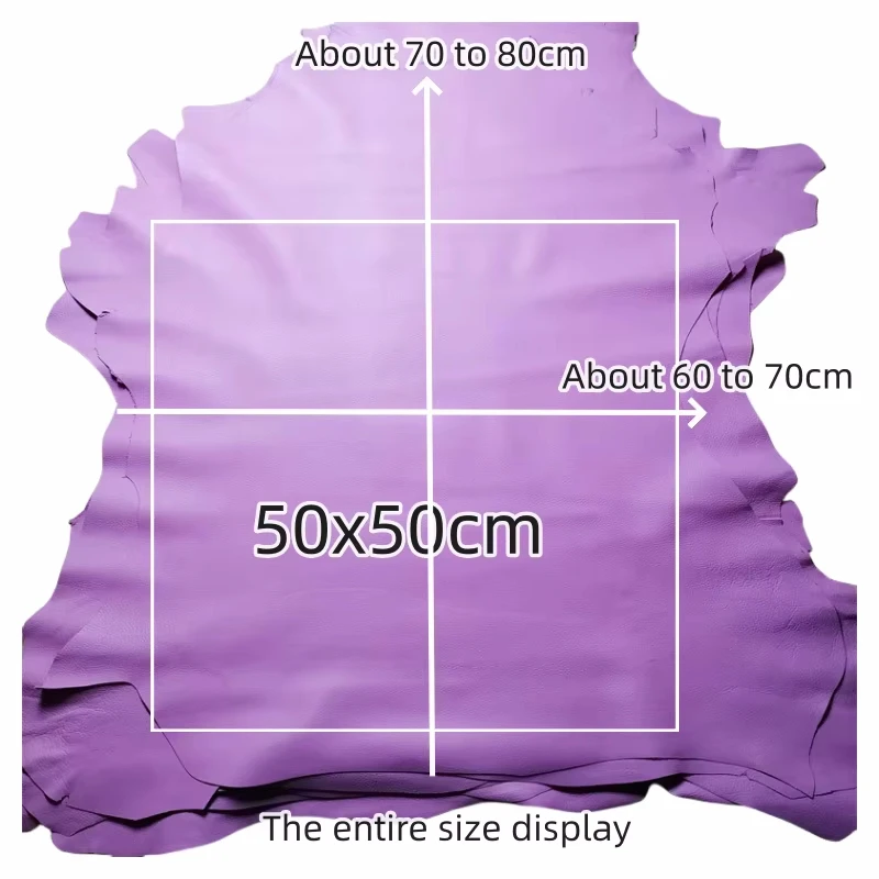 1.1/1.2mm Pink Blue Lychee Sheepskin. First Layer Leather. Real Leather Fabric. Manual DIY For Soft Bag. Whole Sheepskin