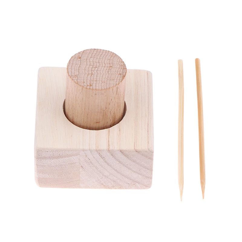 New DIY Moxibustion Tower Wooden Mould Pure Wormwood Moxa Traditional Chinese Medicine Therapy Body Massager Warm Uterus Health