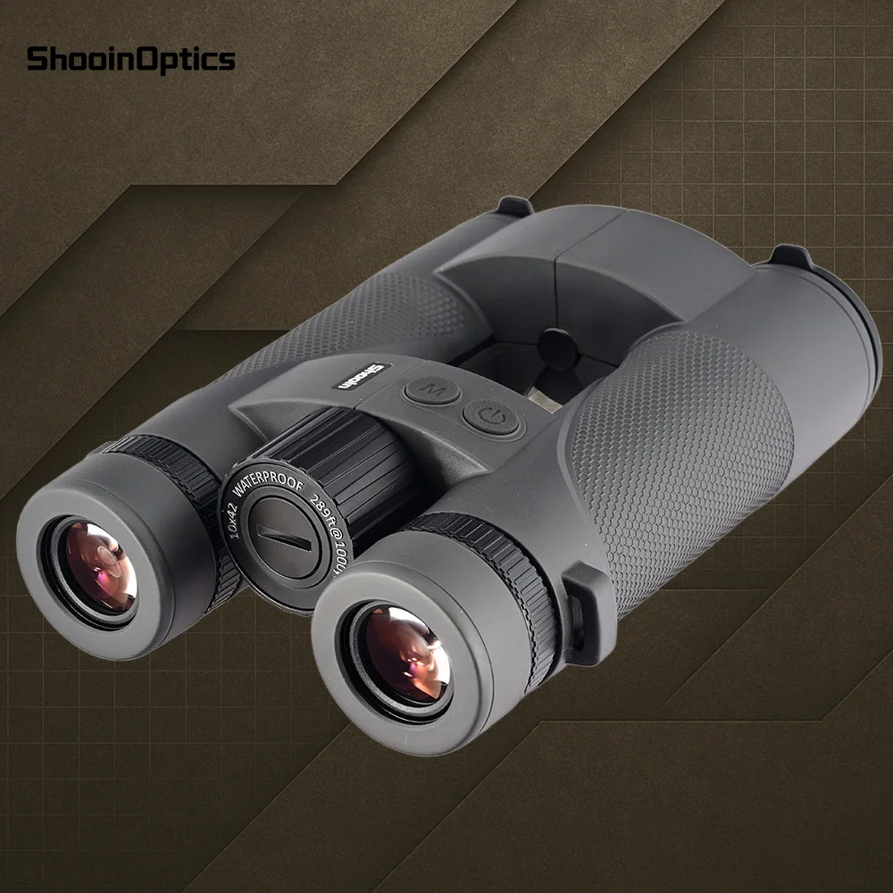 Image 4: Télémètre laser Shooin LaserView Pro Gen II avec jumelles 10x42, portée de 2500 m, mesure de la distance/vitesse/angle