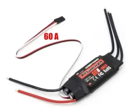 

Hobbywing Skywalker 50A 60A 80A ESC Speed Controller With UBEC For RC Airplanes Helicopter