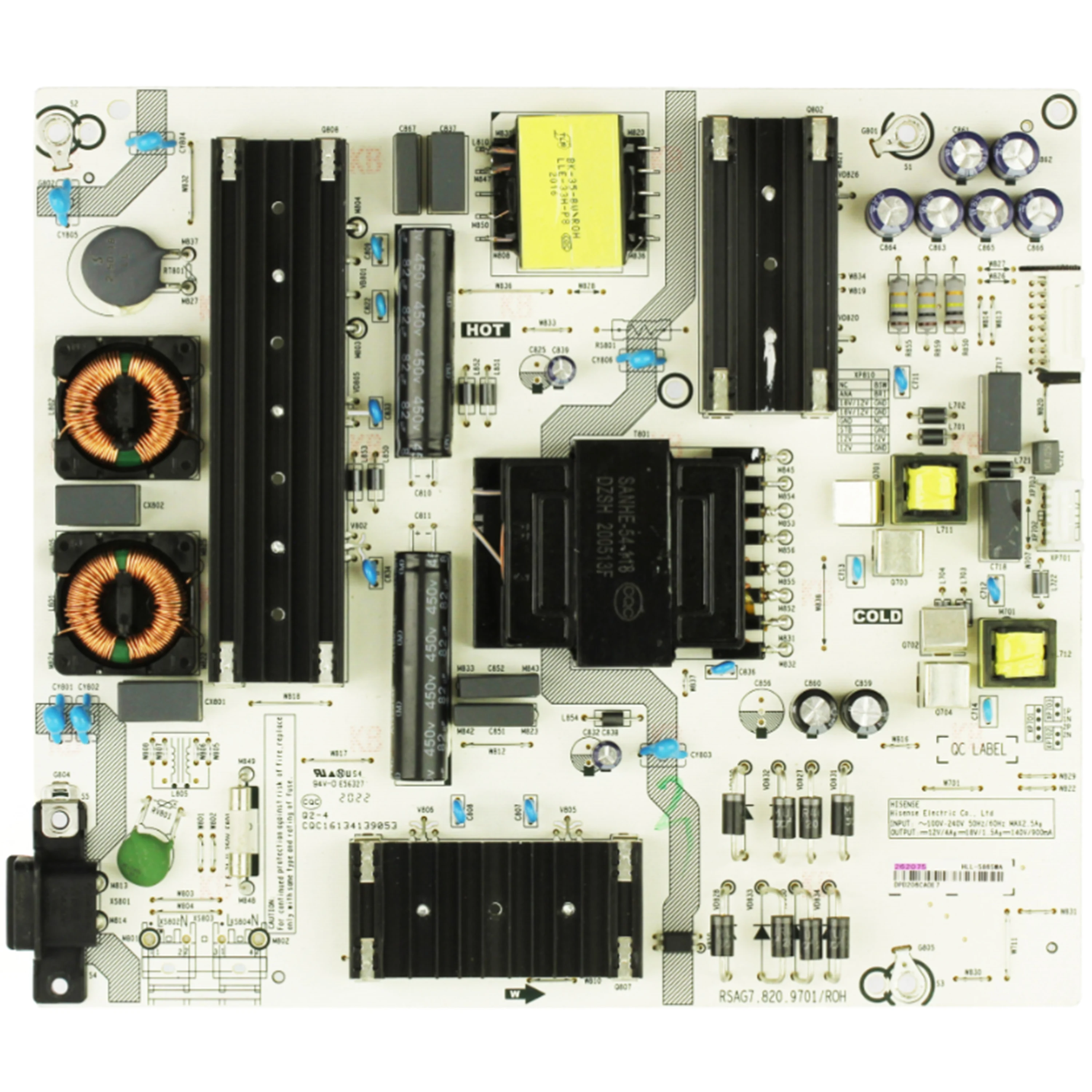 group-carte-d'alimentation-262075-hll-5865wa-rsag78209701-roh-est-pour-tv-70h6570g-70a6g-70h78g-carte-d'alimentation-rsag78209701