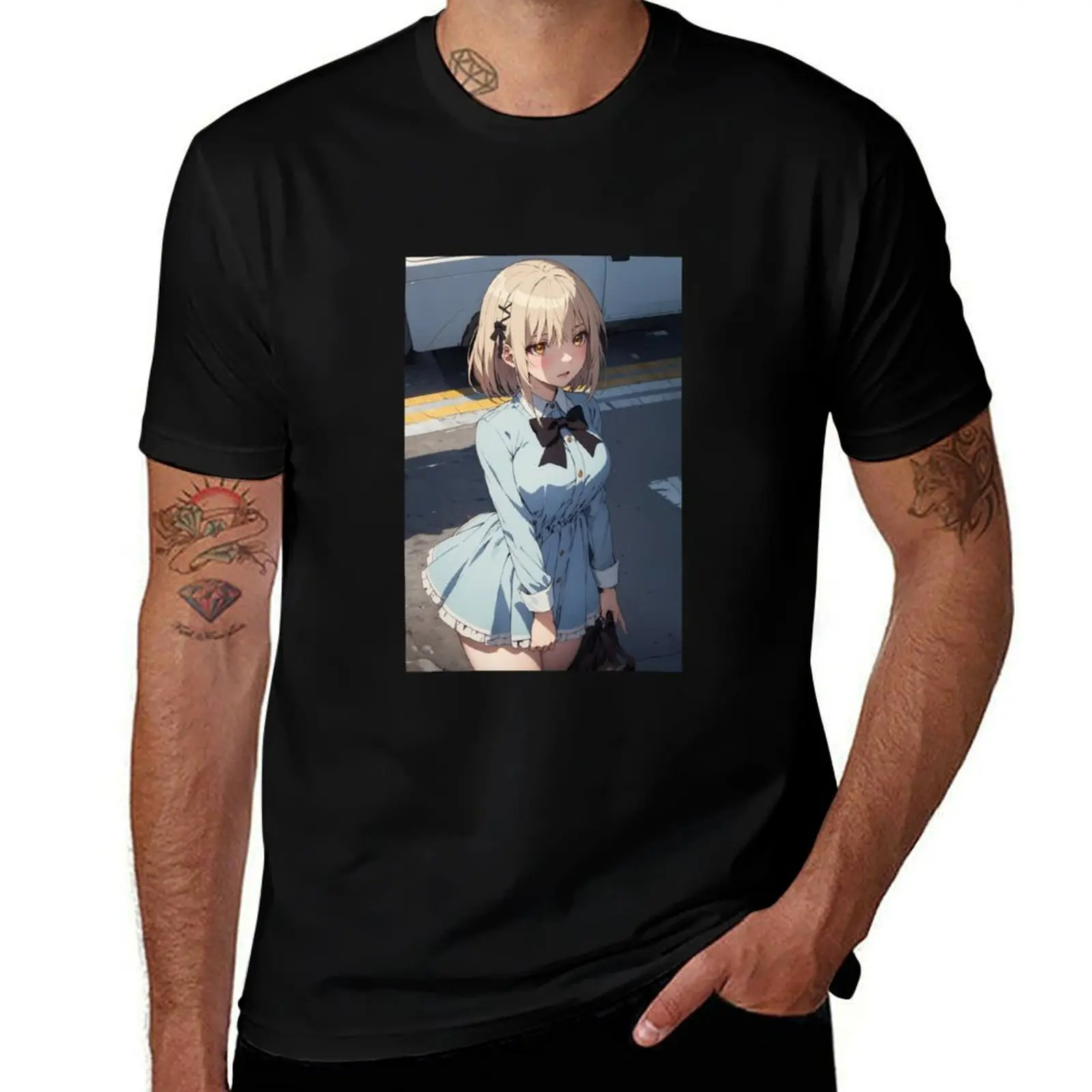 

Pai Kawahigashi - Pon no Michi Fanart T-Shirt clothes new edition plus sizes kawaii clothes mens graphic t-shirts pack