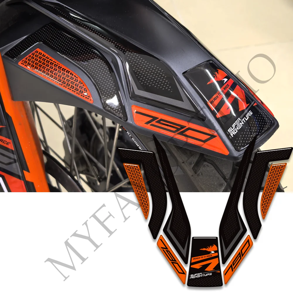 Protective fuel tank pad side handle grips, fuel tank kit, knee protectors, handguards, shield stickers, suitable for 2019 - 202