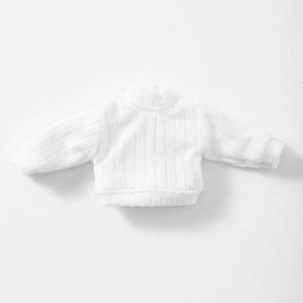 New Fashion Doll Camicia Leggings 8 Stili T-shirt bianca per bambole Top Camicie per abbigliamento casual 1/11 bambole ob11/1/12 bambole Bjd