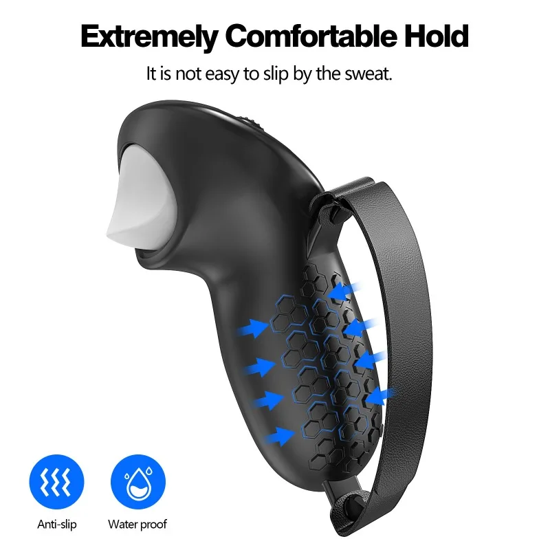 Silicone Protective Kit Fit for Meta Quest 3S, Includes Host Cover, Controller Grips and Face Cushion VR Accessories