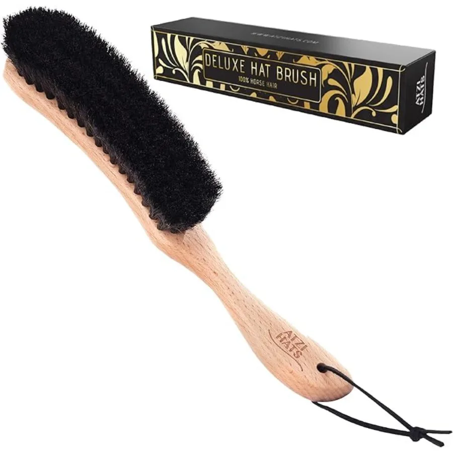 

Suit Brush for Suits Lint Brush 100 Horsehair Bristle Felt Cowboy Hat Cleaner Wool Cashmere Velvet Furniture Pet Hair Cleaning