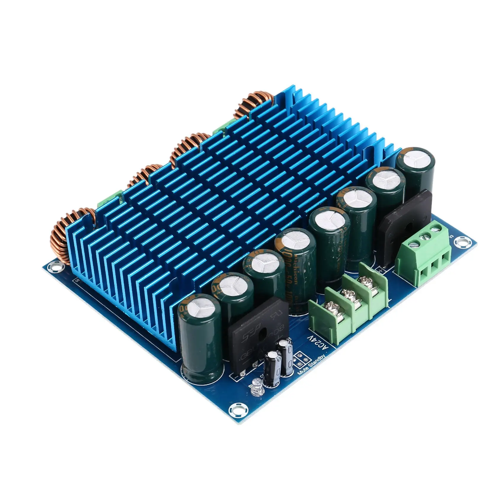 TDA8954TH High Power Hifi Digital Fever Power Amplifier Board 420W + 420W 2.0 Class D Power Audio Amplifier Board