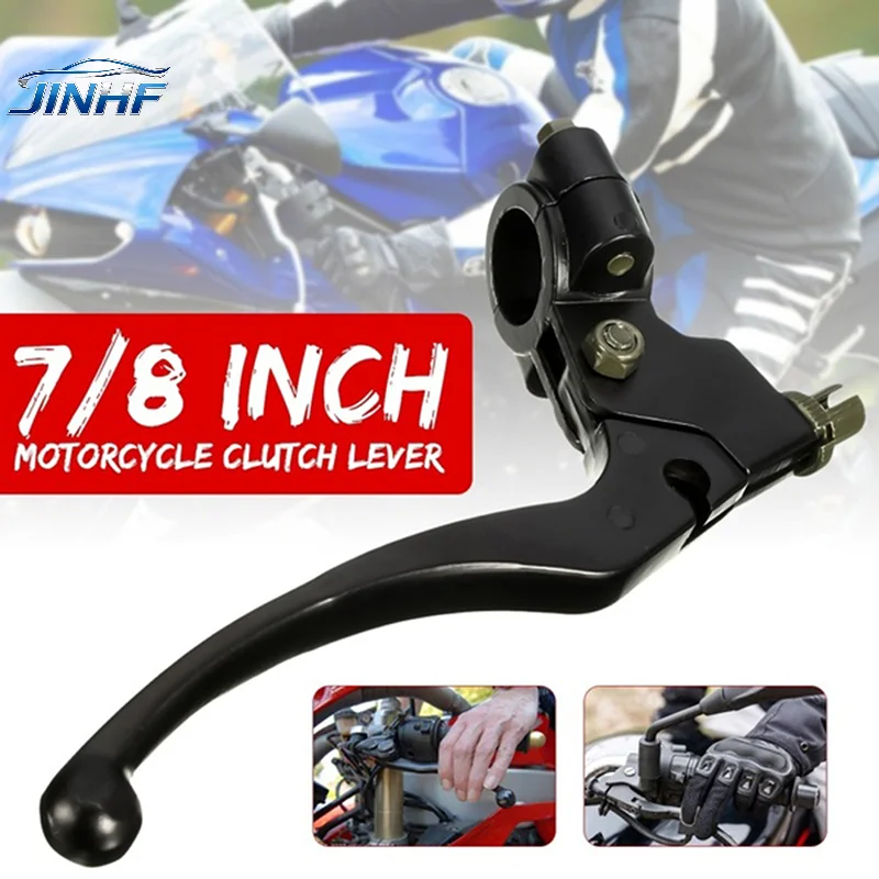 

Universal 22MM 7/8 Inch Motorcycle Bikes Left Clutch Lever Handlebar Control