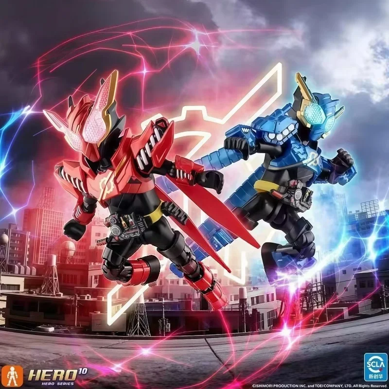 In Stock Blokees Kamen Rider Building Blocks Figure Star Edition Vol 6 Galaxy Geats Nine Tailed Fox Anime Toy Blind Box Gift - view 5