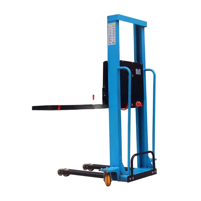 FOR Electric truck-mounted forklift, automatic lifting, getting on and off, loading and unloading with truck, one-ton load