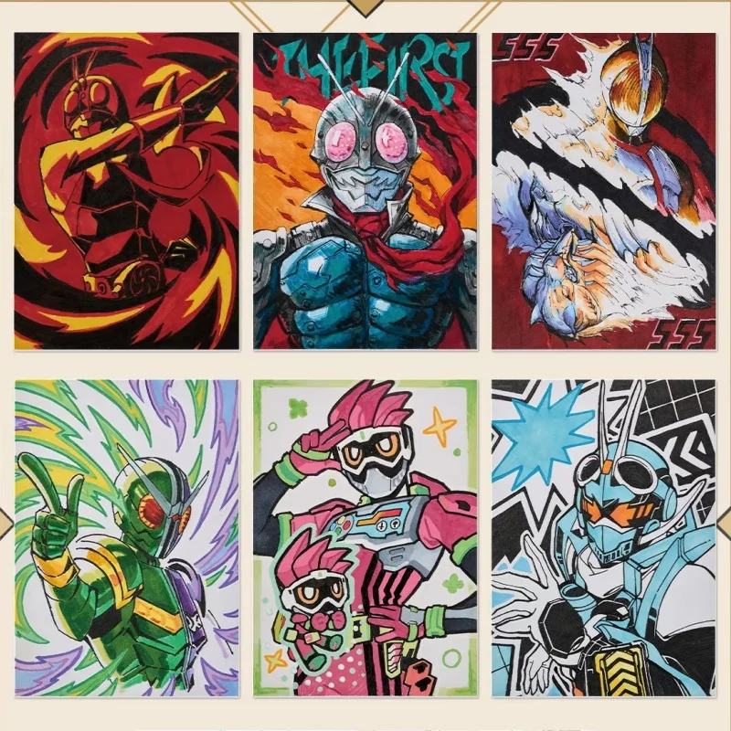 In Stock Kayou Kamen Rider 55th Anniversary Official Genuine Legacy Collection Trading Cards Celebration Box Collectors Toy Card