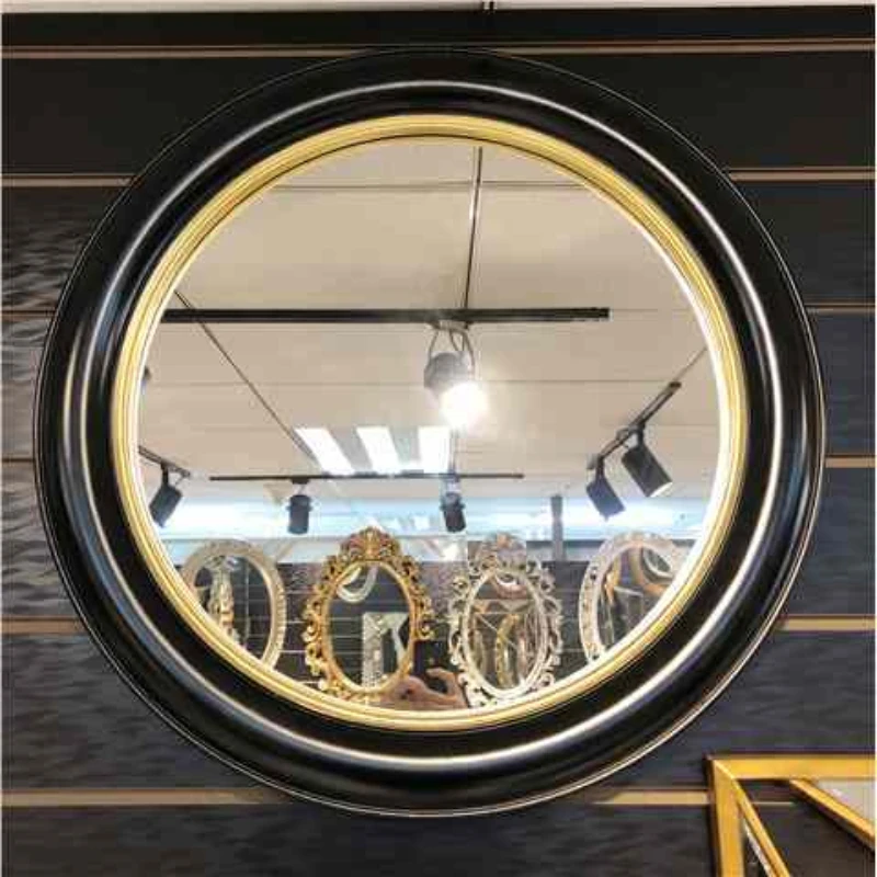 Bedroom Home Decorative Wall Mirrors For Bathrooms Shower Vintage Infinity Mirror Round Espelhos Decorativos Home DecorationBC