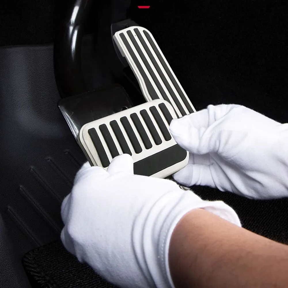 Für BYD Seal U Song Plus DM-i EV 2023 2024 2025 Edelstahl Auto Gaspedal Bremspedale Anti-Rutsch-Kraftstoff Fußpedal Abdeckungen – Detail 5