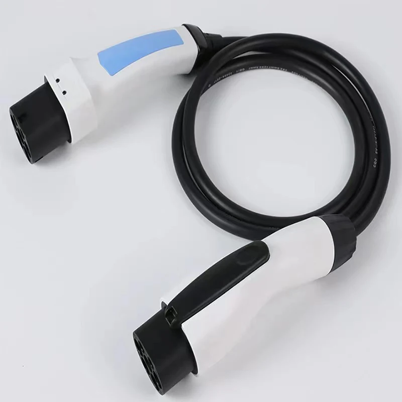 EV Charging Cable 32A Electric car vehicle iec62196 Type 2 to GBT 11KW 3Phase 22KW extension chargers 5M