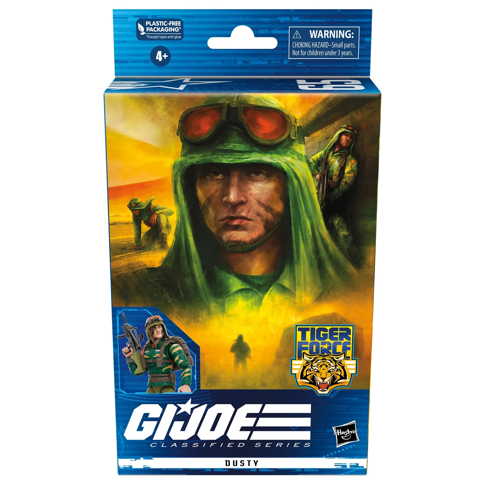 In Stock Original Hasbro G.i. Joe Classified Series Tiger Force Dusty Anime Figure Action Figure Model Collection Toys for Boys